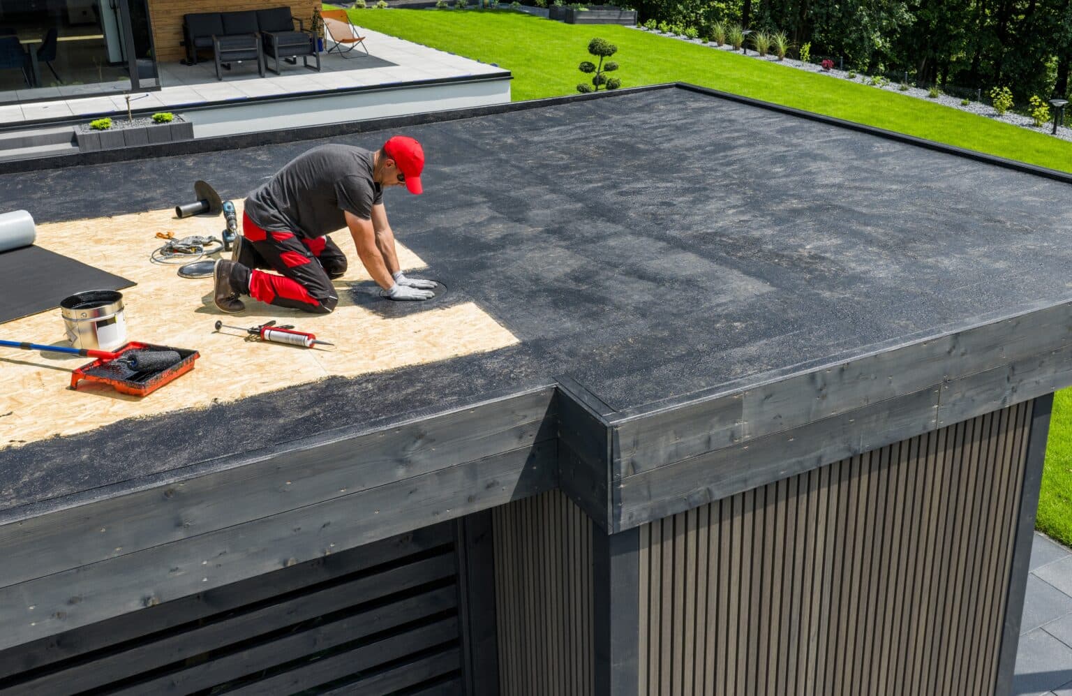 Flat Roof Repair or Replacement - Stone House Brothers